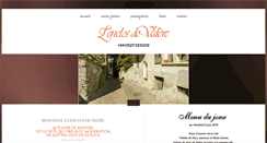 Desktop Screenshot of enclosdevalere.ch